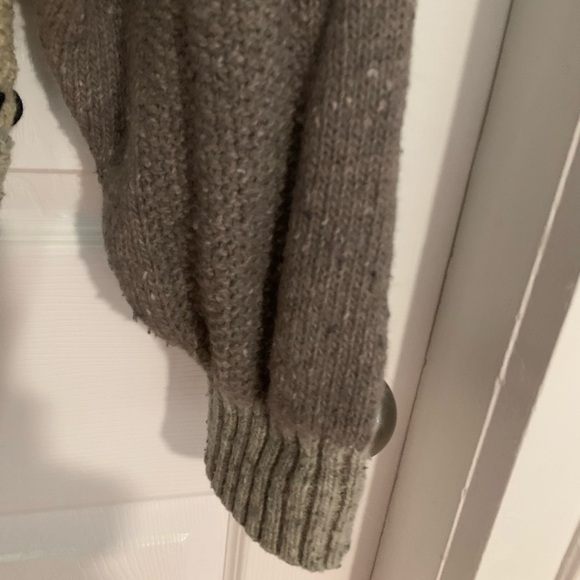 Patchwork wool FALCARO sweater - Picture 9 of 12